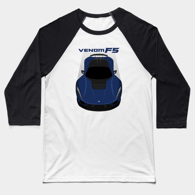 Hennessey Venom F5 - Blue Baseball T-Shirt by V8social